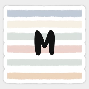 Letter M Sticker